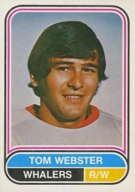 1975 O-Pee-Chee WHA Tom Webster #95 Hockey Card