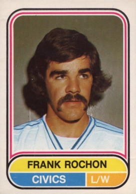 1975 O-Pee-Chee WHA Frank Rochon #51 Hockey Card