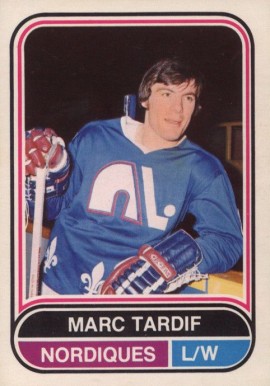 1975 O-Pee-Chee WHA Marc Tardif #30 Hockey Card