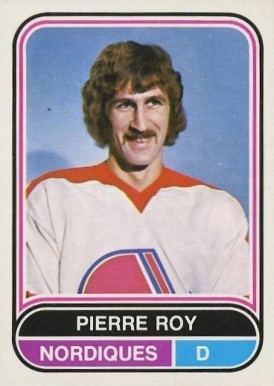 1975 O-Pee-Chee WHA Pierre Roy #25 Hockey Card