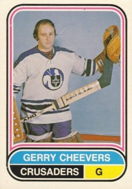 1975 O-Pee-Chee WHA Gerry Cheevers #20 Hockey Card