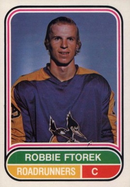 1975 O-Pee-Chee WHA Robbie Ftorek #19 Hockey Card