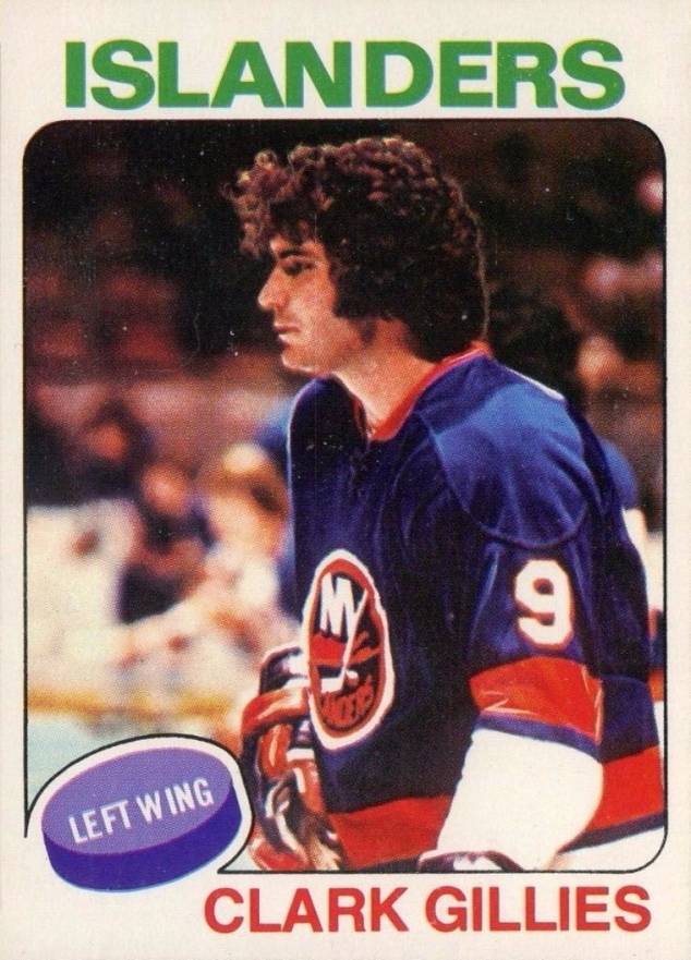 1975 O-Pee-Chee Clark Gillies #199 Hockey Card