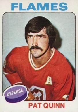 1975 O-Pee-Chee Pat Quinn #172 Hockey Card