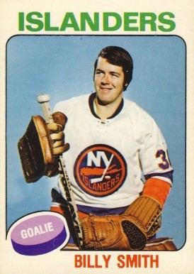 1975 O-Pee-Chee Billy Smith #372 Hockey Card