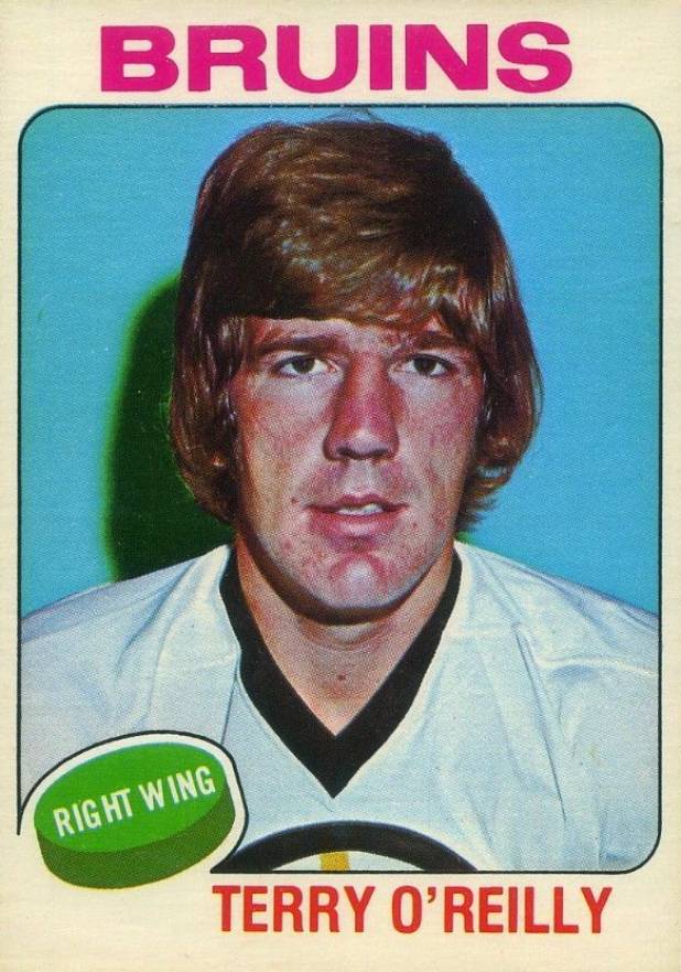 1975 O-Pee-Chee Terry O'Reilly #301 Hockey Card