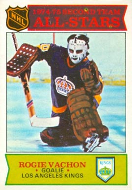1975 O-Pee-Chee Rogatien Vachon #297 Hockey Card
