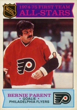 1975 O-Pee-Chee Bernie Parent #291 Hockey Card