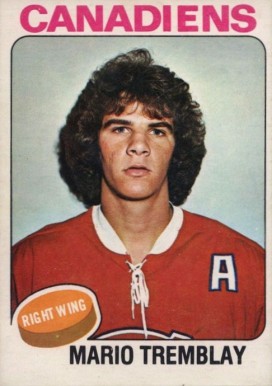 1975 O-Pee-Chee Mario Tremblay #223 Hockey Card