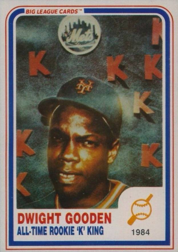1984 Big League Cards Dwight Gooden #34A208 Baseball Card