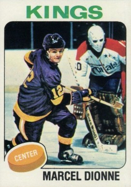 1975 Topps Marcel Dionne #140 Hockey Card