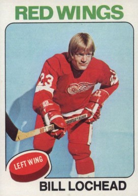 1975 Topps Billy Lochead #103 Hockey Card
