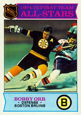 1975 Topps Bobby Orr #288 Hockey Card