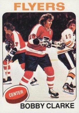 1975 Topps Bobby Clarke #250 Hockey Card
