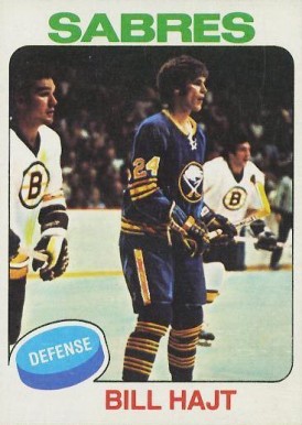 1975 Topps Bill Hajt #233 Hockey Card