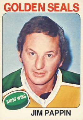 1975 Topps Jim Pappin #234 Hockey Card
