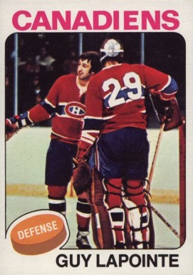 1975 Topps Guy Lapointe #198 Hockey Card