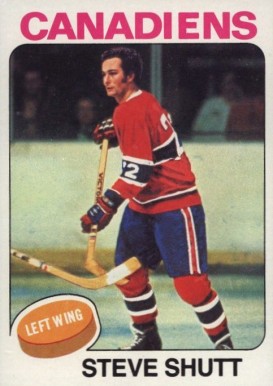 1975 Topps Steve Shutt #181 Hockey Card