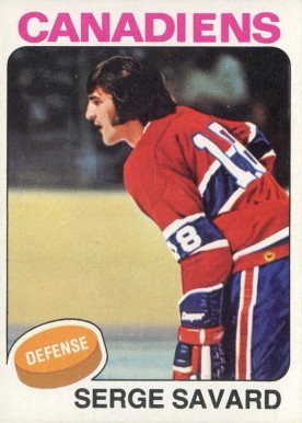 1975 Topps Serge Savard #144 Hockey Card