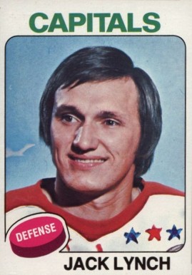 1975 Topps Jack Lynch #116 Hockey Card