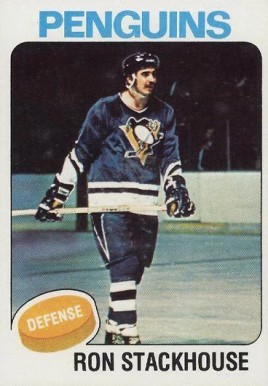 1975 Topps Ron Stackhouse #111 Hockey Card
