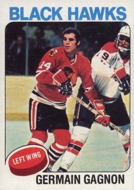 1975 Topps Germaine Gagnon #101 Hockey Card
