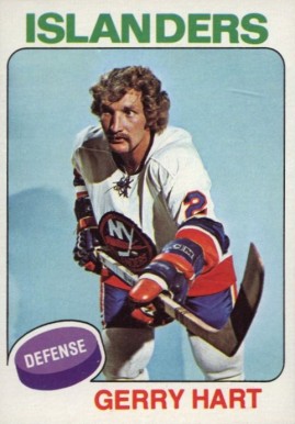 1975 Topps Gerry Hart #18 Hockey Card