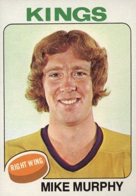 1975 Topps Mike Murphy #52 Hockey Card