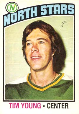 1976 O-Pee-Chee Tim Young #158 Hockey Card