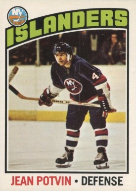 1976 O-Pee-Chee Jean Potvin #93 Hockey Card