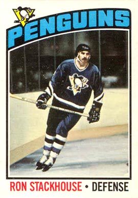 1976 O-Pee-Chee Ron Stackhouse #72 Hockey Card