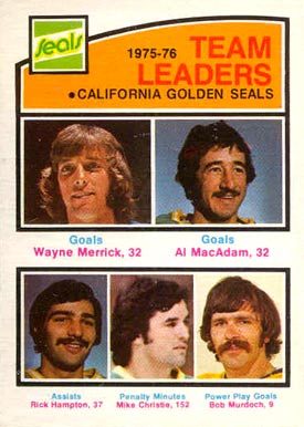 1976 O-Pee-Chee Seals Leaders #383 Hockey Card