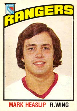1976 O-Pee-Chee Mark Heaslip #376 Hockey Card