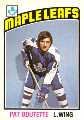 1976 O-Pee-Chee Pat Boutette #367 Hockey Card
