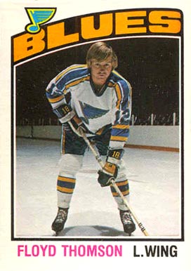 1976 O-Pee-Chee Floyd Thomson #356 Hockey Card