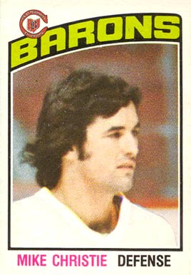 1976 O-Pee-Chee Mike Christie #333 Hockey Card