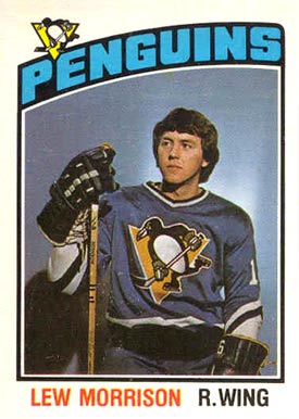 1976 O-Pee-Chee Lew Morrison #307 Hockey Card