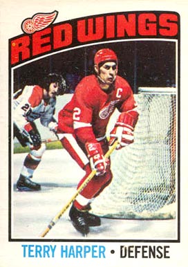 1976 O-Pee-Chee Terry Harper #262 Hockey Card