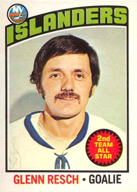 1976 O-Pee-Chee Glenn Resch #250 Hockey Card