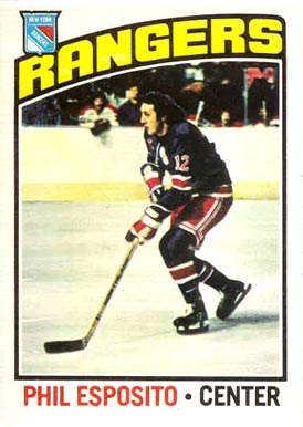1976 O-Pee-Chee Phil Esposito #245 Hockey Card