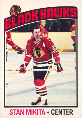 1976 O-Pee-Chee Stan Mikita #225 Hockey Card