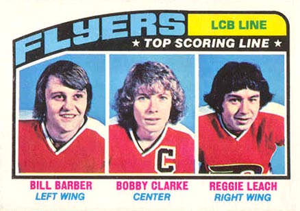 1976 O-Pee-Chee LCB Line #215 Hockey Card