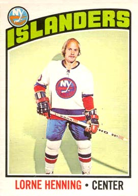 1976 O-Pee-Chee Lorne Henning #193 Hockey Card