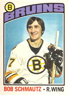1976 O-Pee-Chee Bob Schmautz #189 Hockey Card