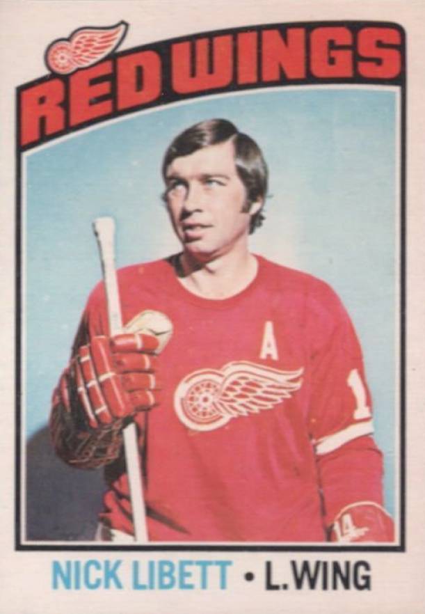 1976 O-Pee-Chee Nick Libett #171 Hockey Card