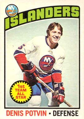 1976 O-Pee-Chee Denis Potvin #170 Hockey Card