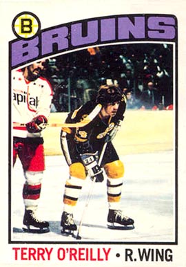 1976 O-Pee-Chee Terry O'Reilly #130 Hockey Card