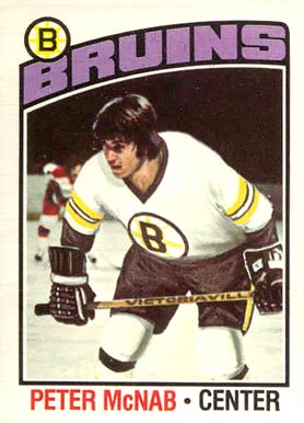 1976 O-Pee-Chee Peter McNab #118 Hockey Card