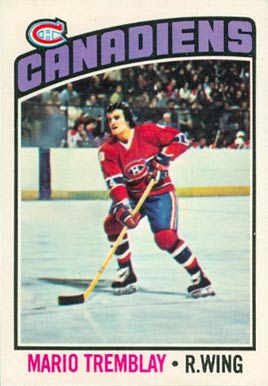1976 O-Pee-Chee Mario Tremblay #97 Hockey Card