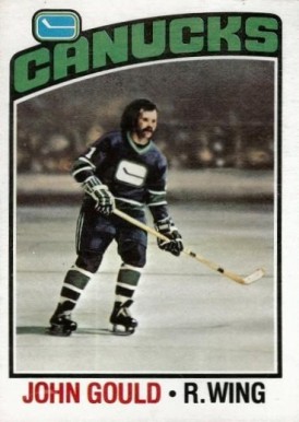 1976 O-Pee-Chee John Gould #85 Hockey Card